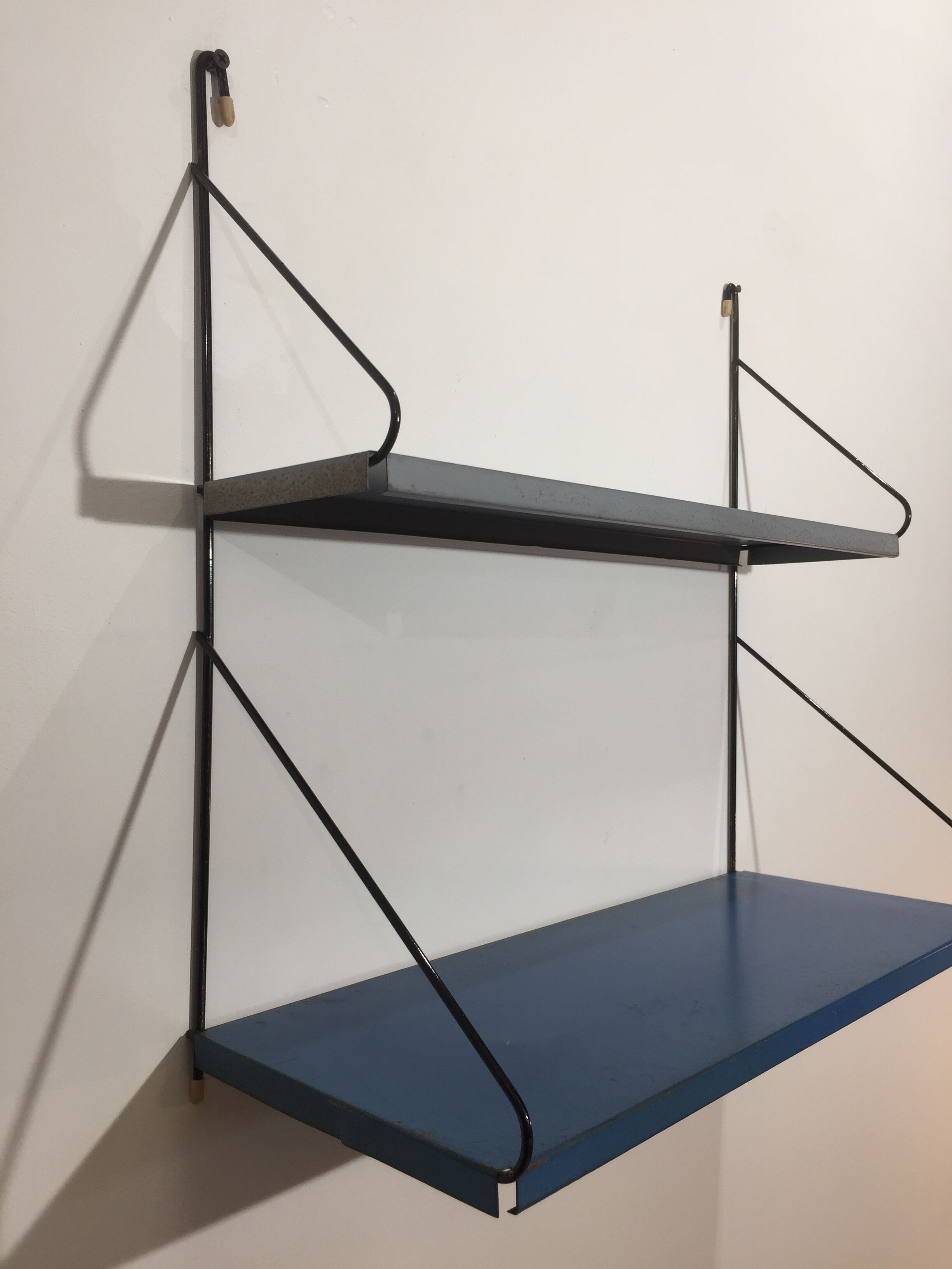 Metal shelf from the 1960s