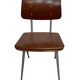 Industrial chair Galvanitas S16 Pagholz Netherlands 60's Design