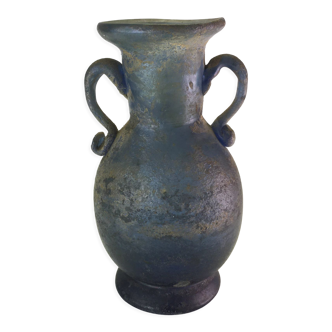 Murano glass vase "A Scavo"