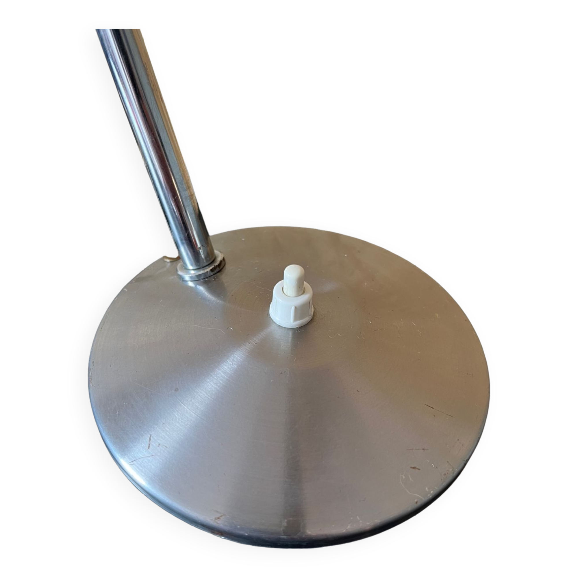 Metal and glass servant tray