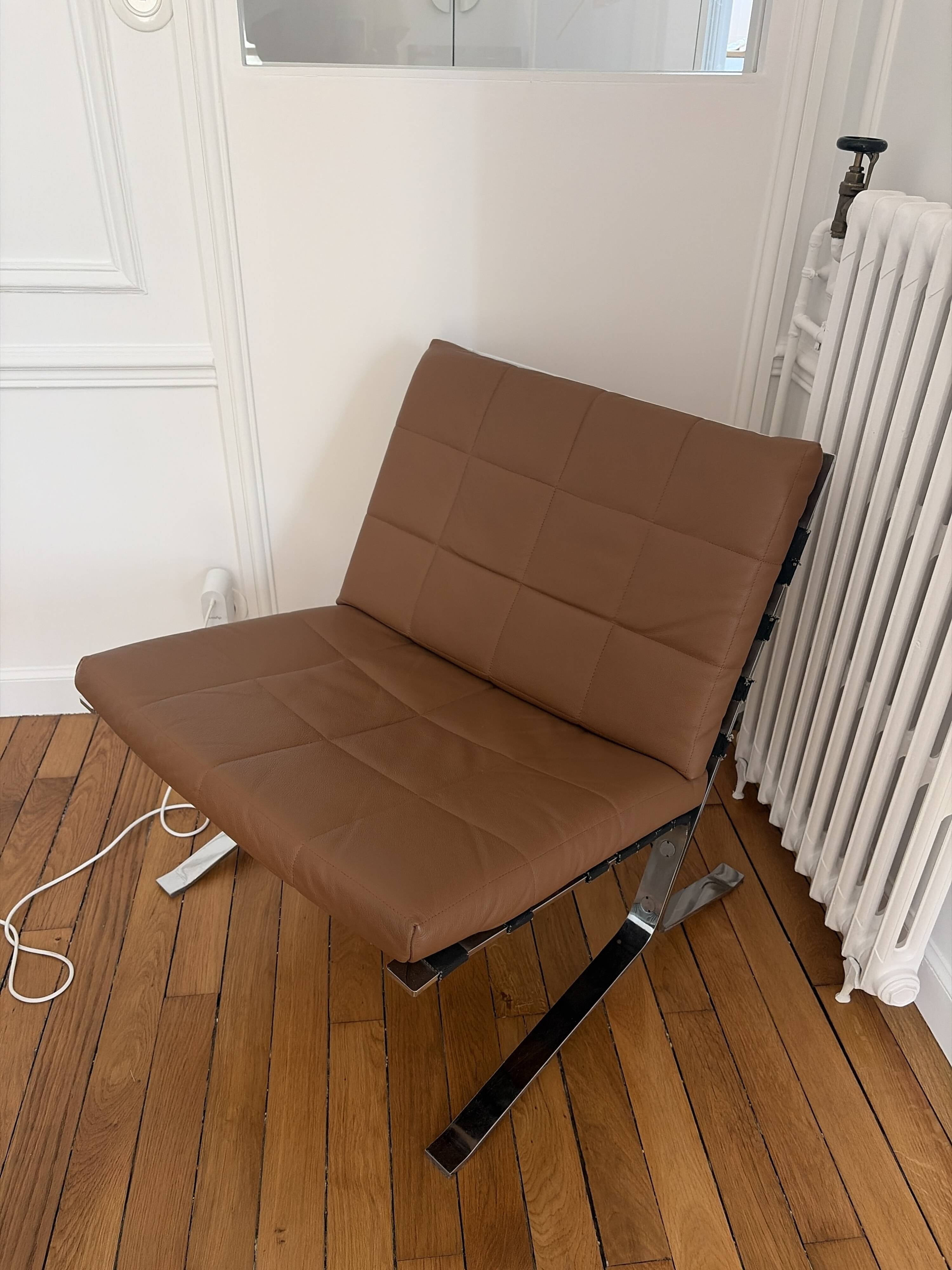 Armchairs and footrests by Olivier Mourgue