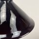 Danish purple glass pendant by Michael Bang for Holmegaard 1972