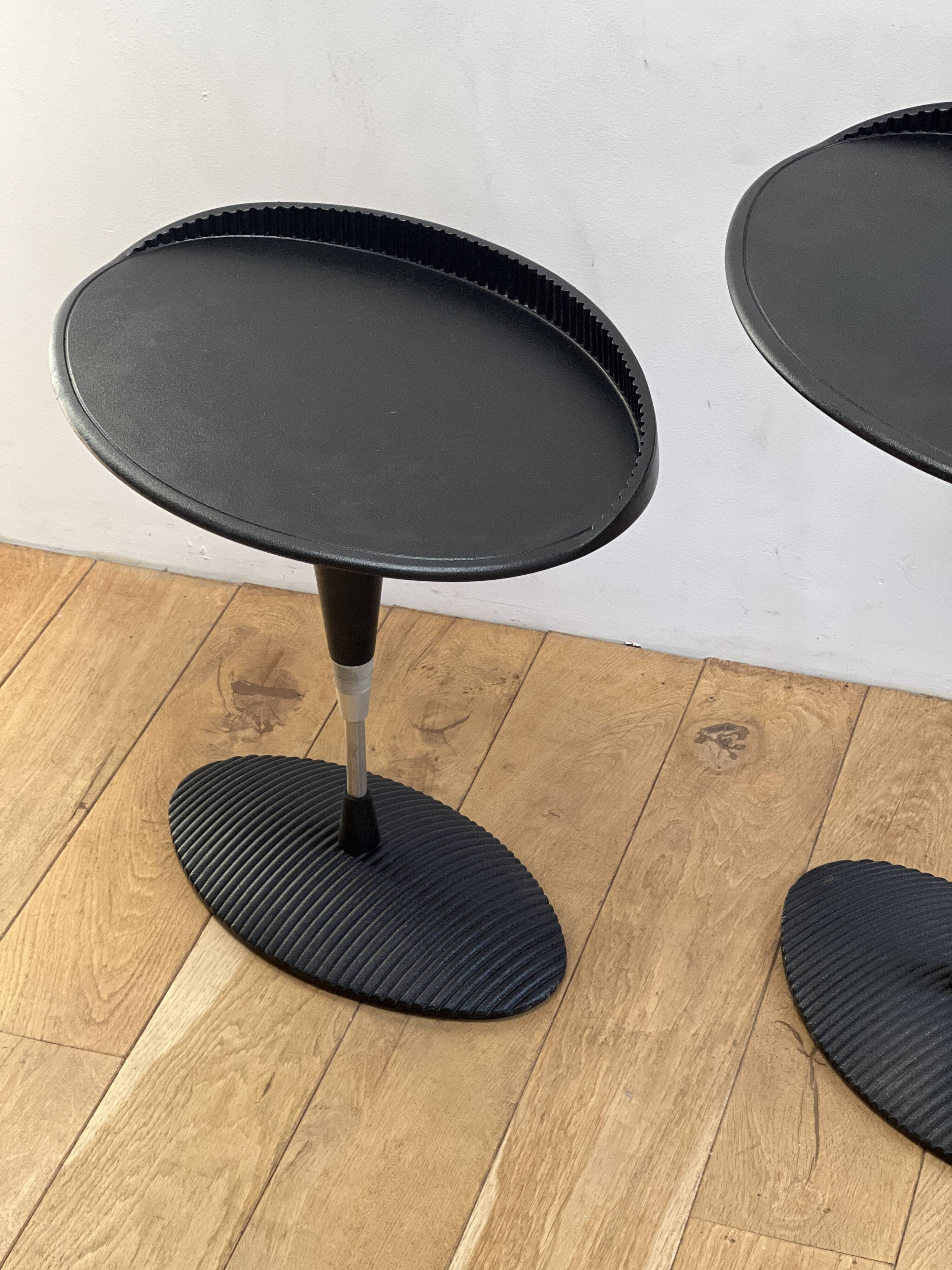 Metal and Acrylic Side Table by Starck