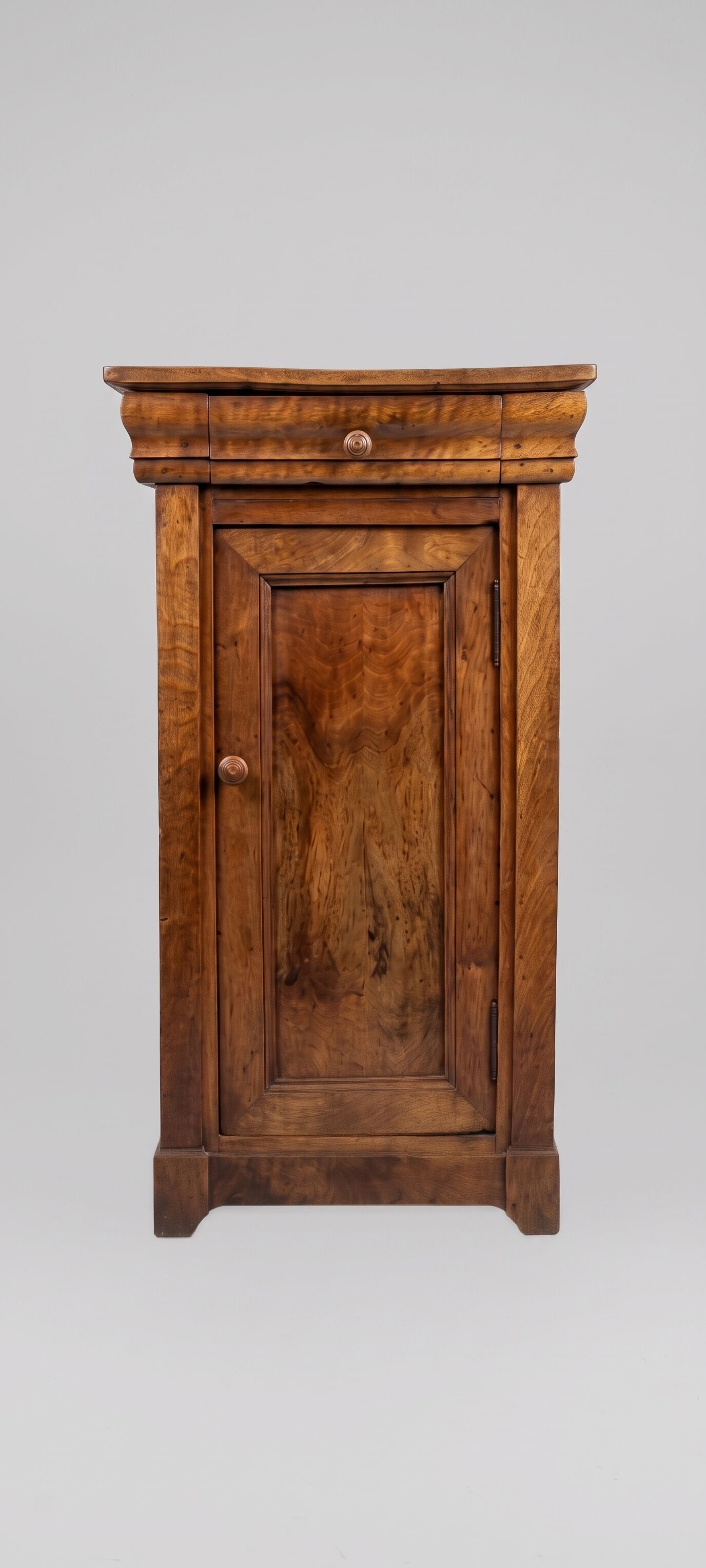 Rare console / somno in solid walnut (19th century) – charm & raw authenticity