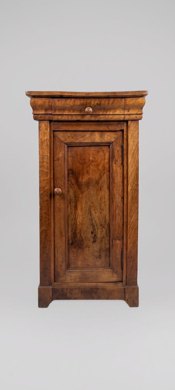 Rare meuble d’appui / somno en noyer massif (xixe) – charme & authenticité brute