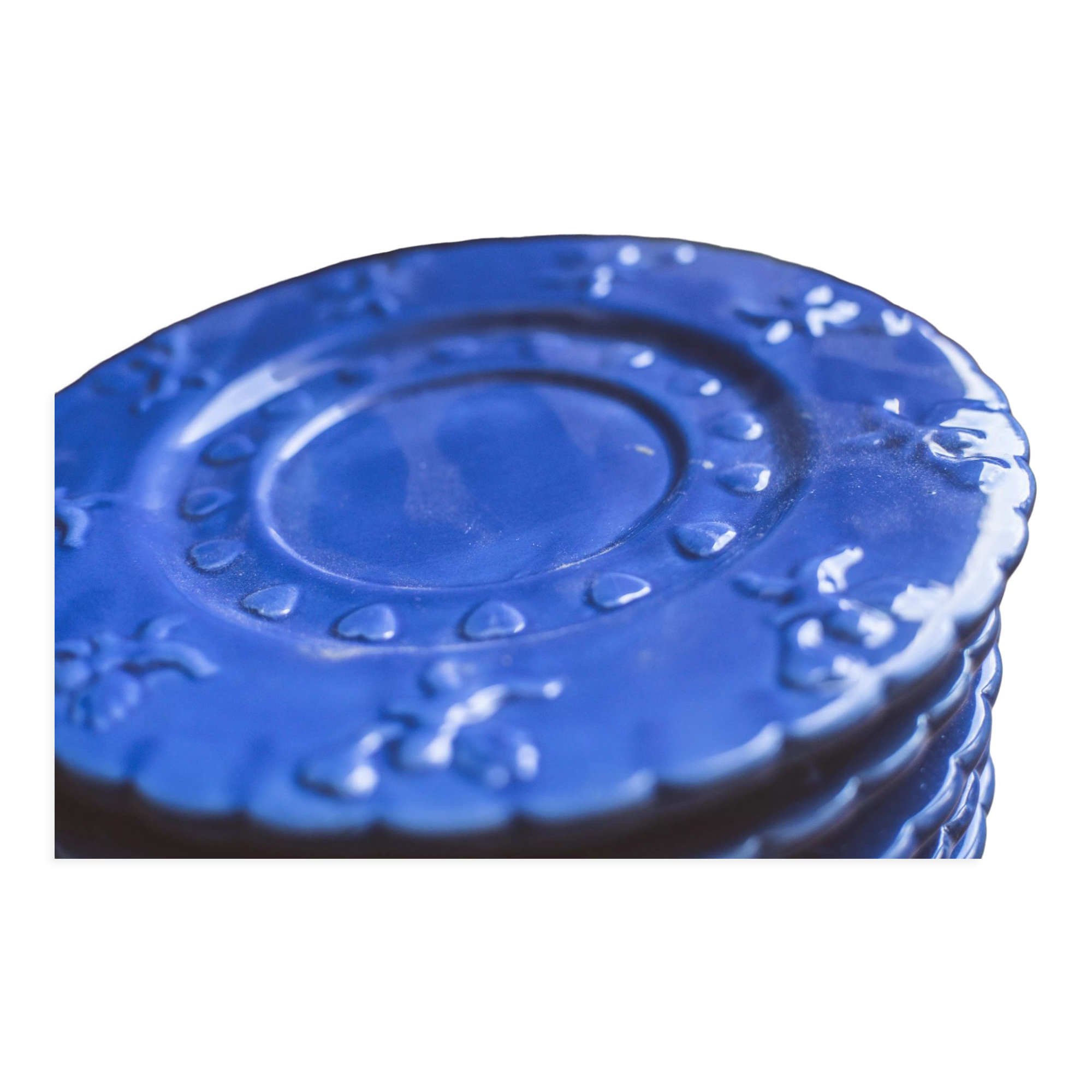 Set of 5 dessert plates