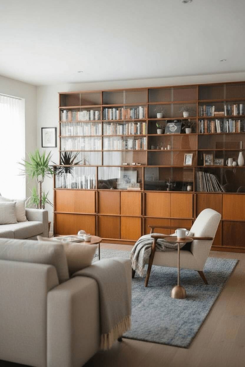 Large bookcase by Oscar Furniture by Didier Rozaffy