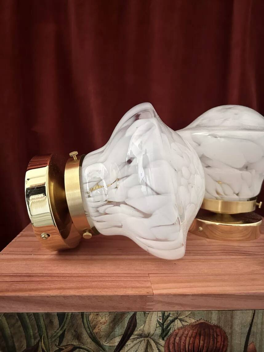 Murano globe ceiling lights or wall lights