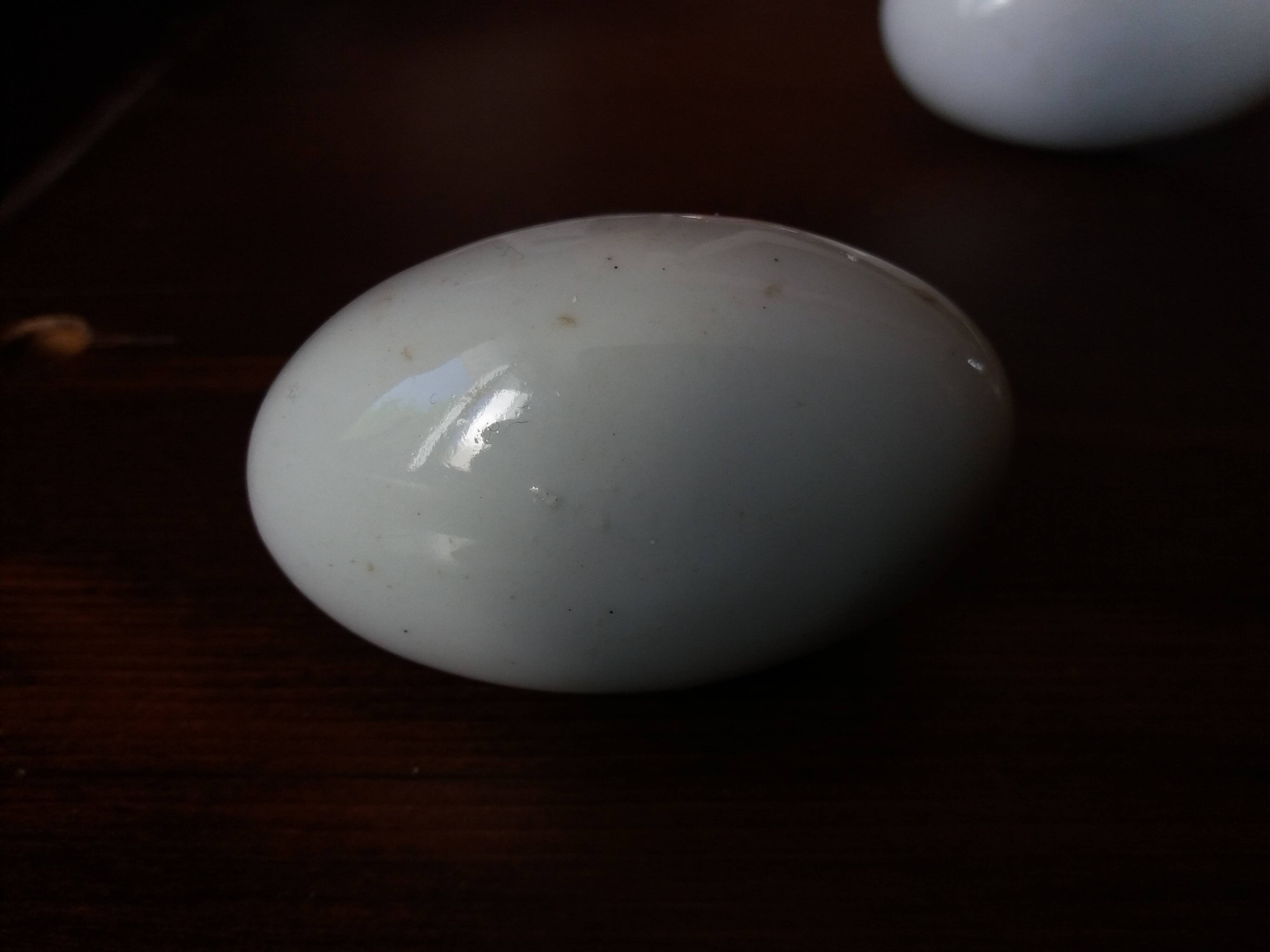 Porcelain door knob handles