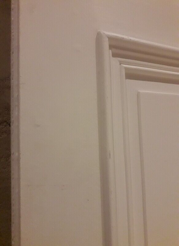 Communication door 69x243cm double-sided molded panel