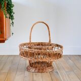 Wicker bottle rack, 1970
