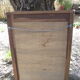 Mirror period art deco oak carved