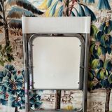 Italian folding chair in leather "Tamara" by Arrben 1970 vintage