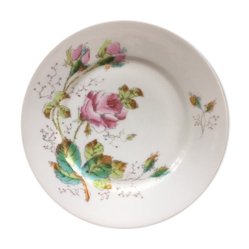 Retro floral decorative plate