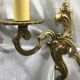 Paire d'appliques en bronze style Louis XV
