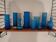 German glass vases by Karl Friedrich, 1960s, set of 11.