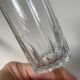 2 hollow crystal champagne glasses