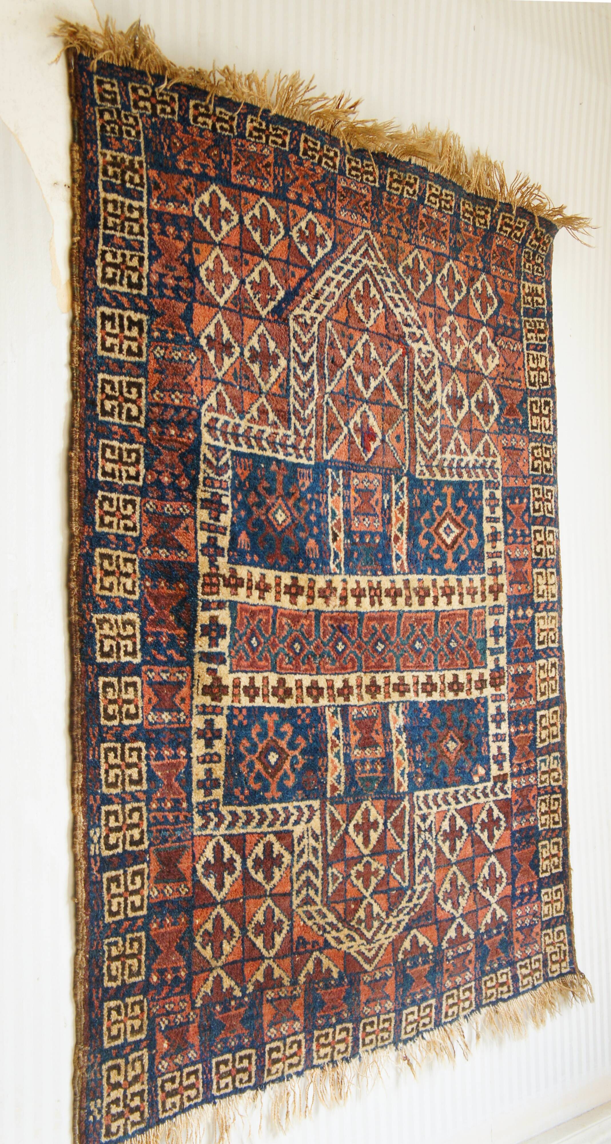 Old numbered hand-knotted rug