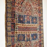 Tapis ancien noué main numéroté