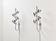 Gino Sarfatti Pair of Early Model 226 Wall Lights for Arteluce Italy 1959