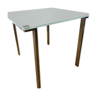 Jean Nouvel glass table by Cassina