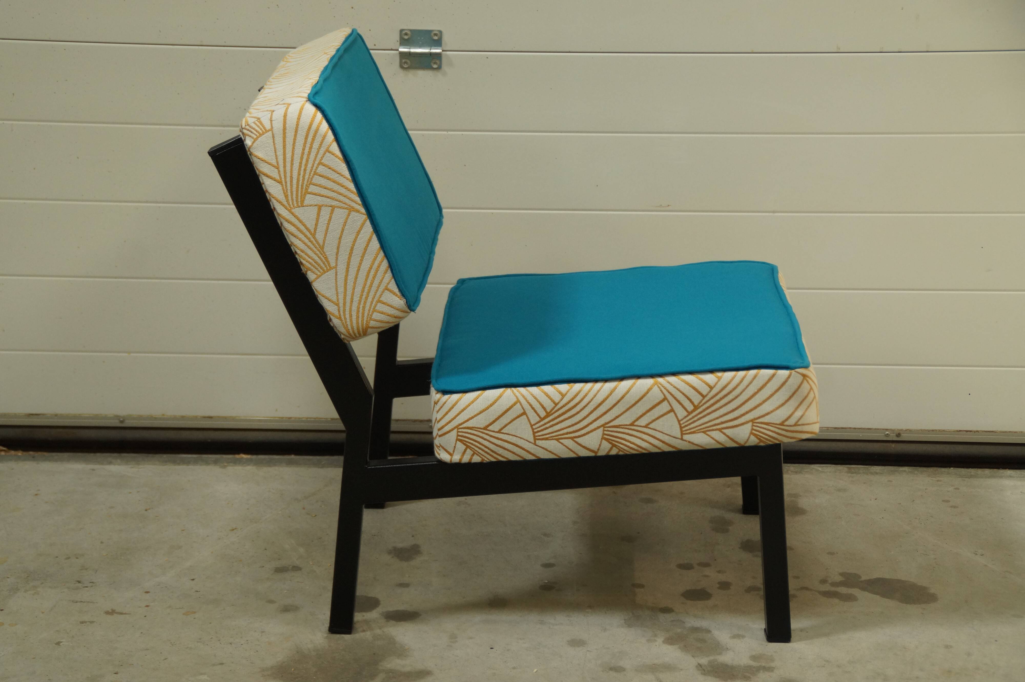 Restored vintage armchair