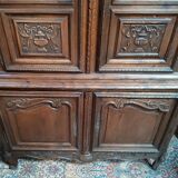Louis XV buffet in carved oak