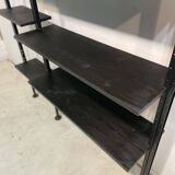 Wall Library or Floor/Ceiling in black wood