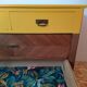 Yellow chest of drawers