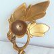Bougeoir en laiton vintage