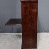Small Secretary in Burl Mahogany Veneer, Restoration Period – Early 19th Century