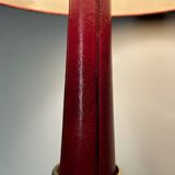 Leather lamp The tanner 60s/70s