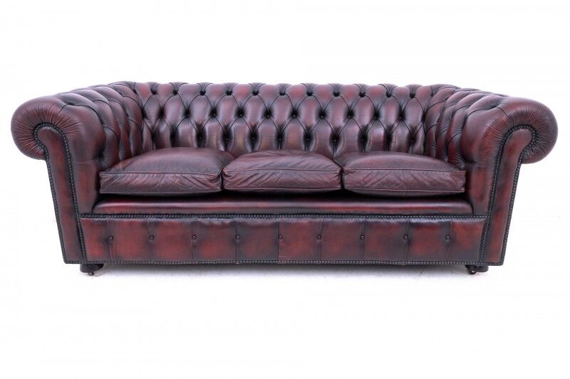 Unique Chesterfield set, Western Europe, mid-20th century.