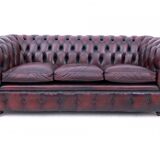 Unique Chesterfield set, Western Europe, mid-20th century.