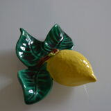 Citron in ceramic sign albert ferlay in vallauris around 1960