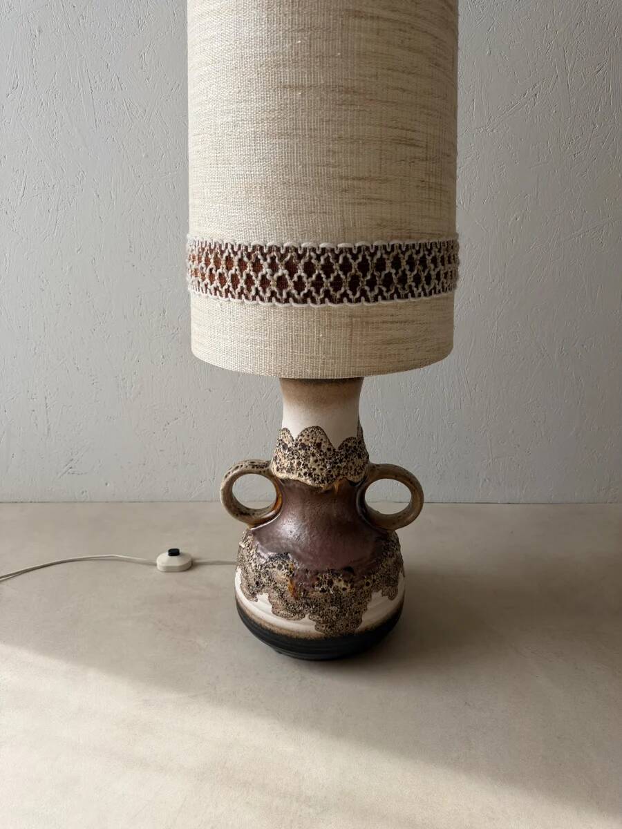 West German Fat Lava table lamp 1970s