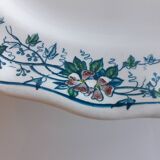 Lunéville earthenware dish - Signed Keller & Guérin - 19th century