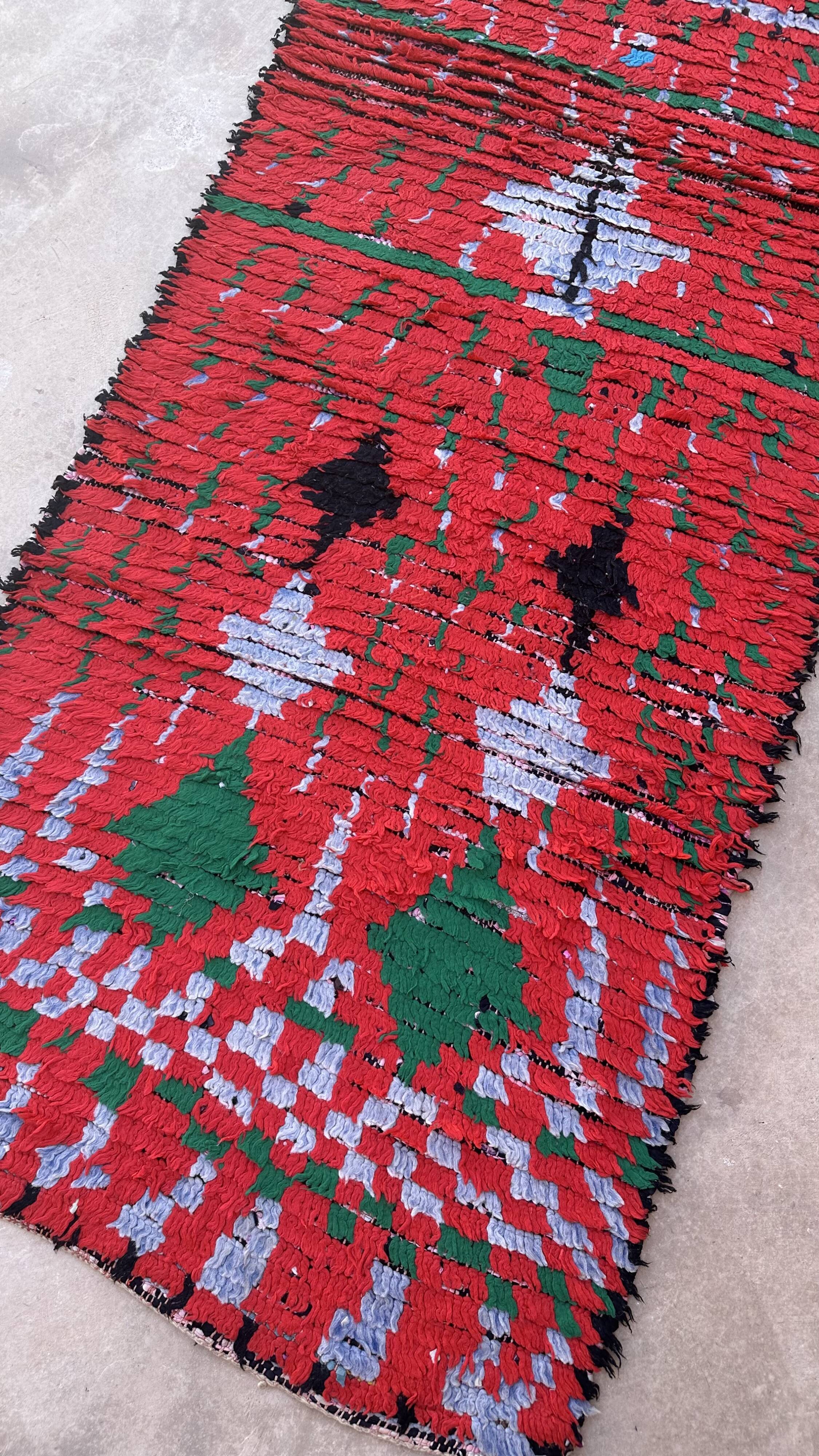 Moroccan carpet - 86 x 291 cm