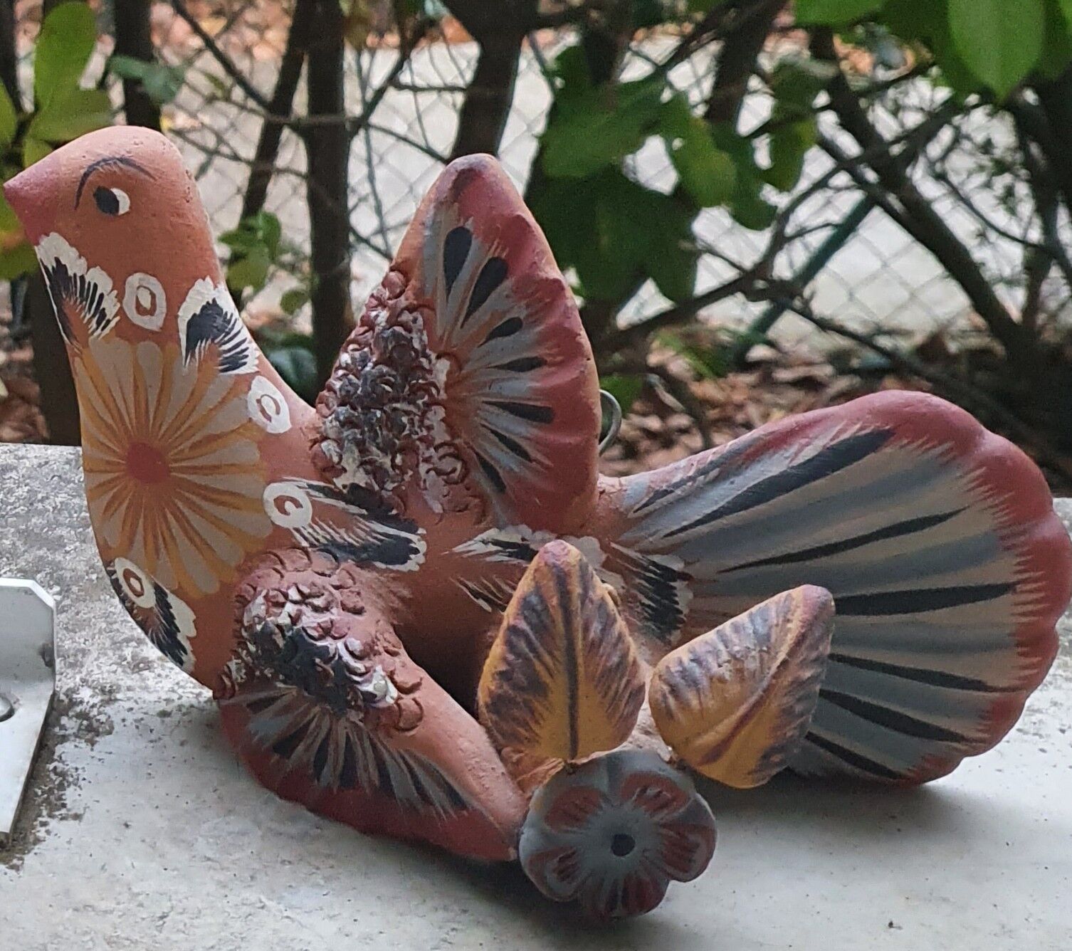 Terracotta candle holders 70s