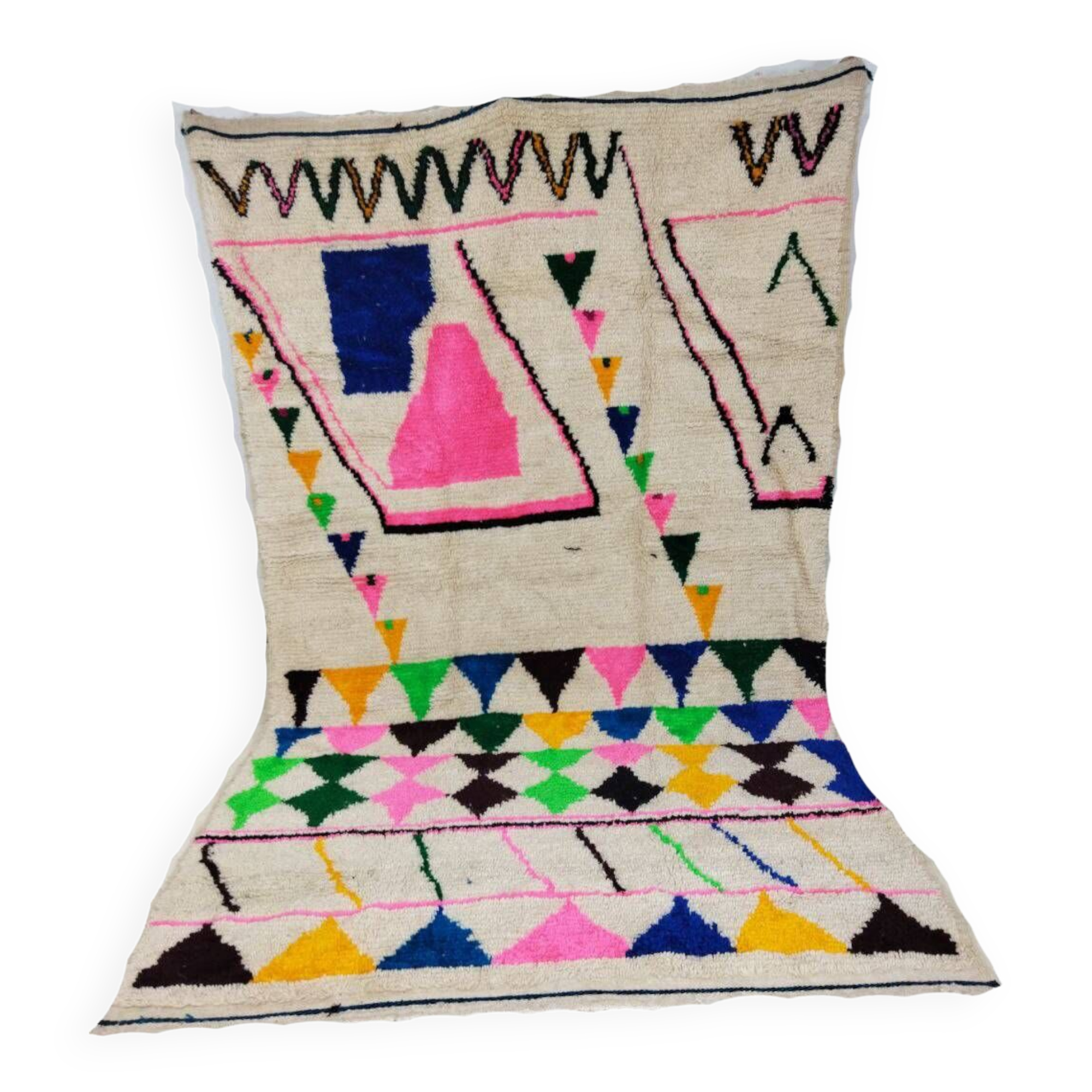 Handmade Moroccan Berber rug 300 x 190 cm