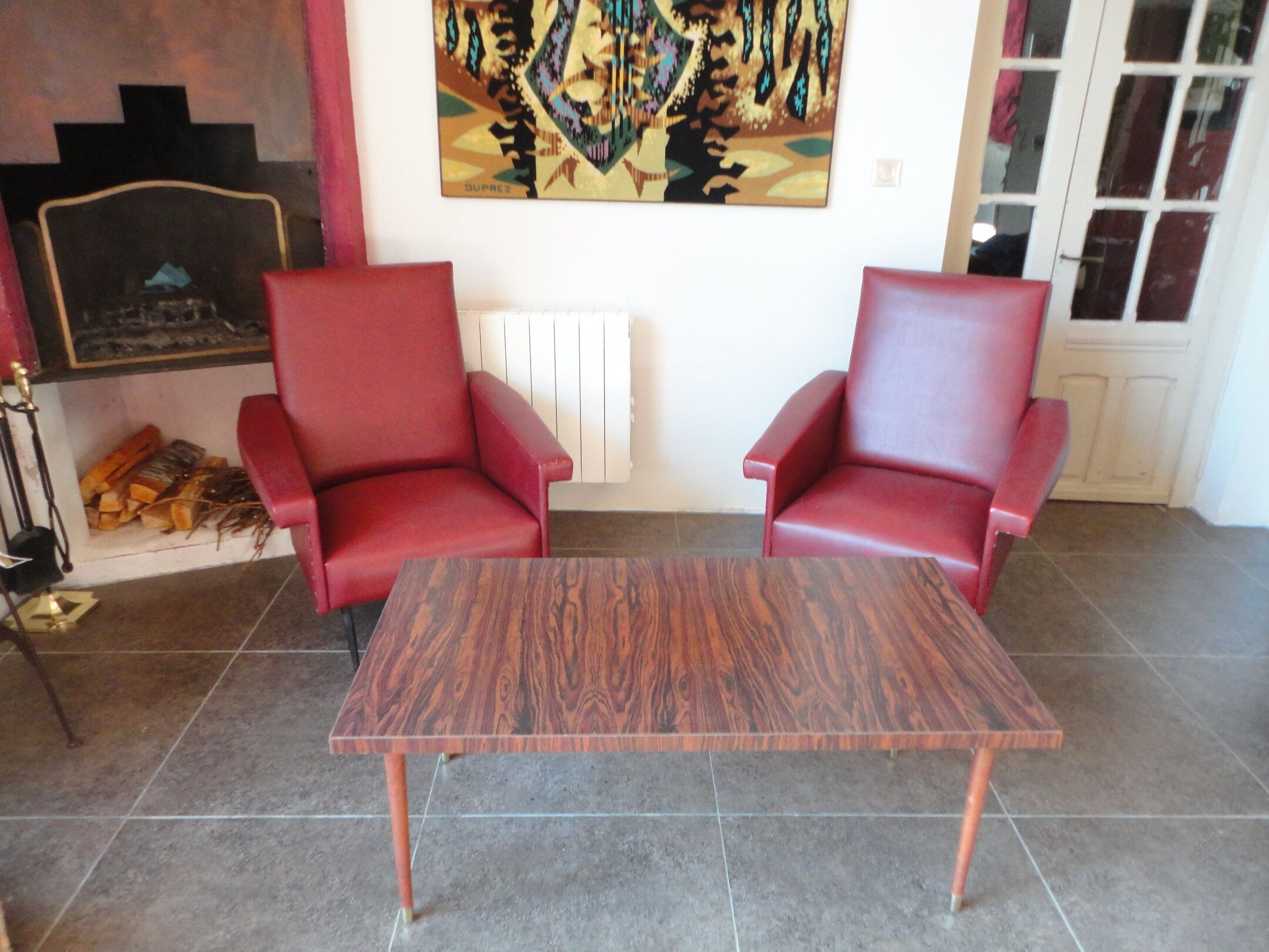 Large table low vintage