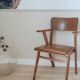 Vintage bridge armchair