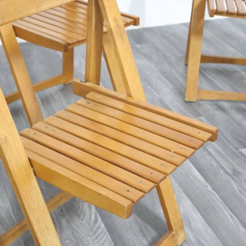 Trieste Chairs by Aldo Jacober for Alberto Bazzani, 1960s, Set of 4