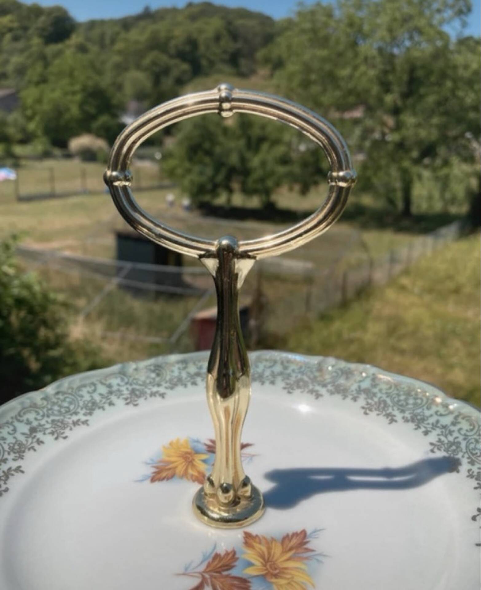Winterling porcelain cake stand