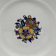 Plat à tarte art deco - boch freres - d1049