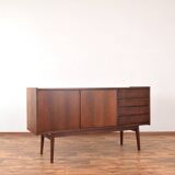 Mid-Century Walnut Sideboard by S. Albrecht, 1960s.