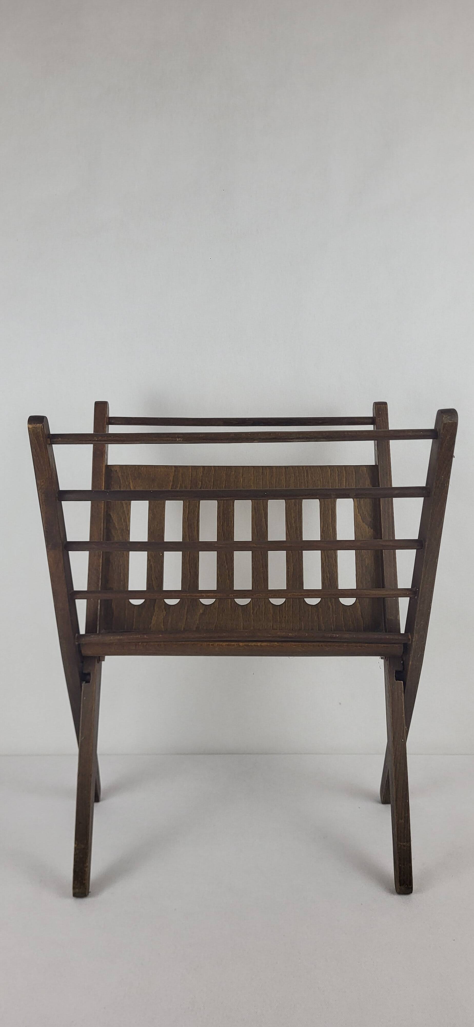 Cees Braakman magazine rack, 1960