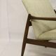 Armchair GFM-142 by Edmund Homa 1960s beige fabric.