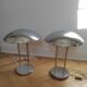Paire de lampes champignon design Robert Sonneman 1989