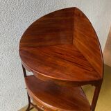 19th century mahogany corner cabinet